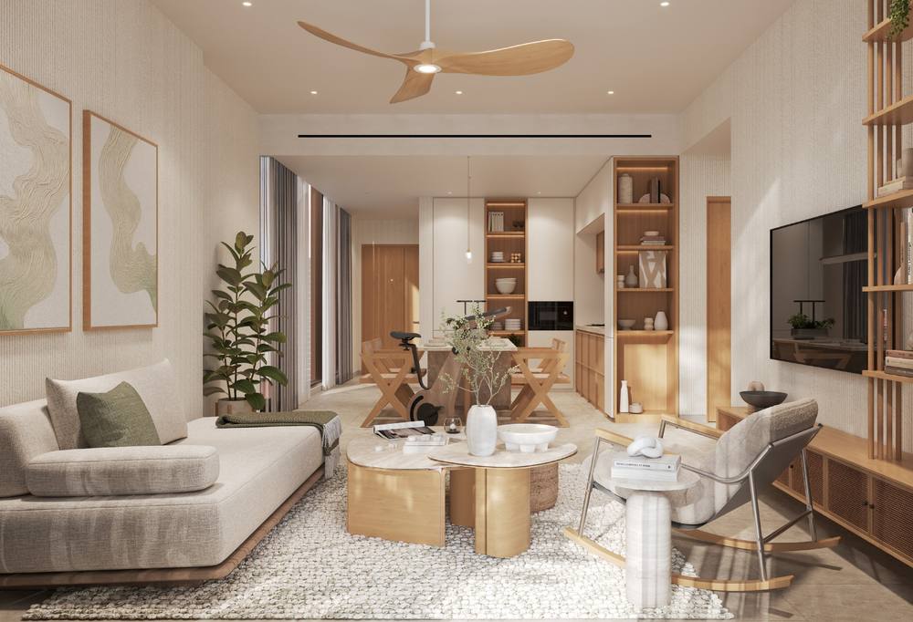 KORE apartment living room